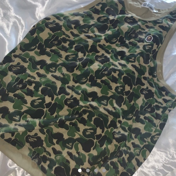 Vintage Bape a bathing ape abc camo tank top 2xl in amazing shape!